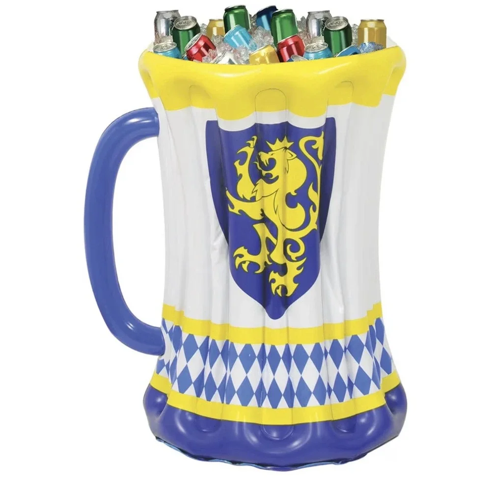 Inflatable Oktoberfest Beer Stein Cooler Oktoberfest Party Supplies‎ Decorations